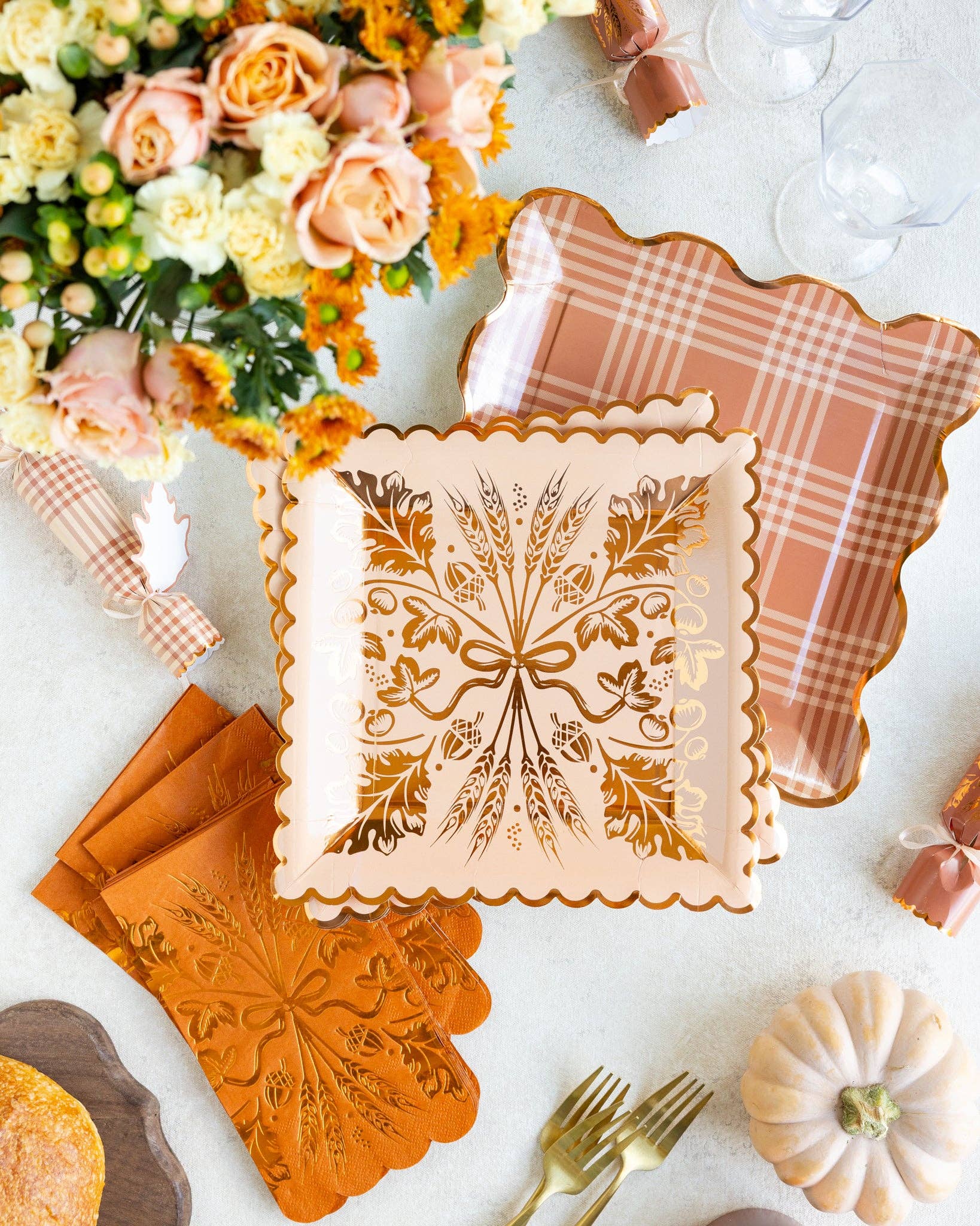 My Mind’s Eye - Wholesale Disposable Plate - WHT1240 - Wheat Plate1