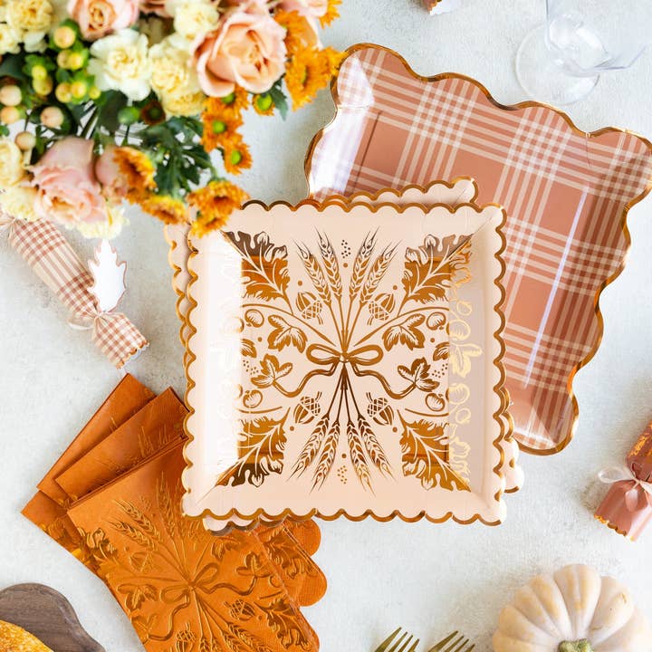 My Mind’s Eye - Wholesale Disposable Plate - WHT1240 - Wheat Plate1