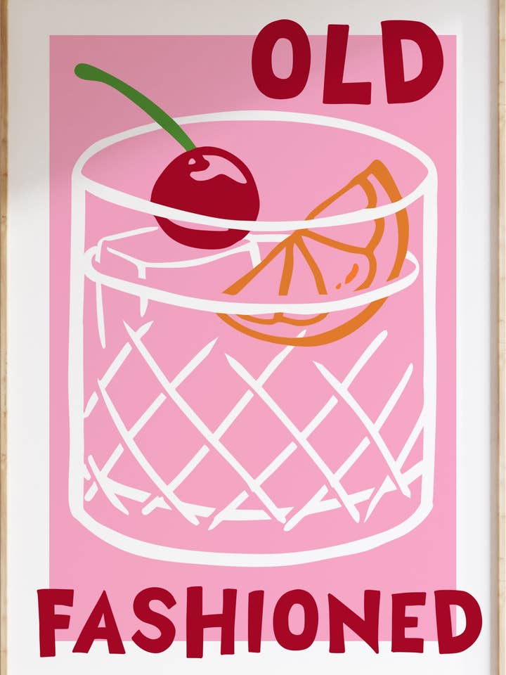 Old Fashioned Art Print for wholesale by Funky Dory