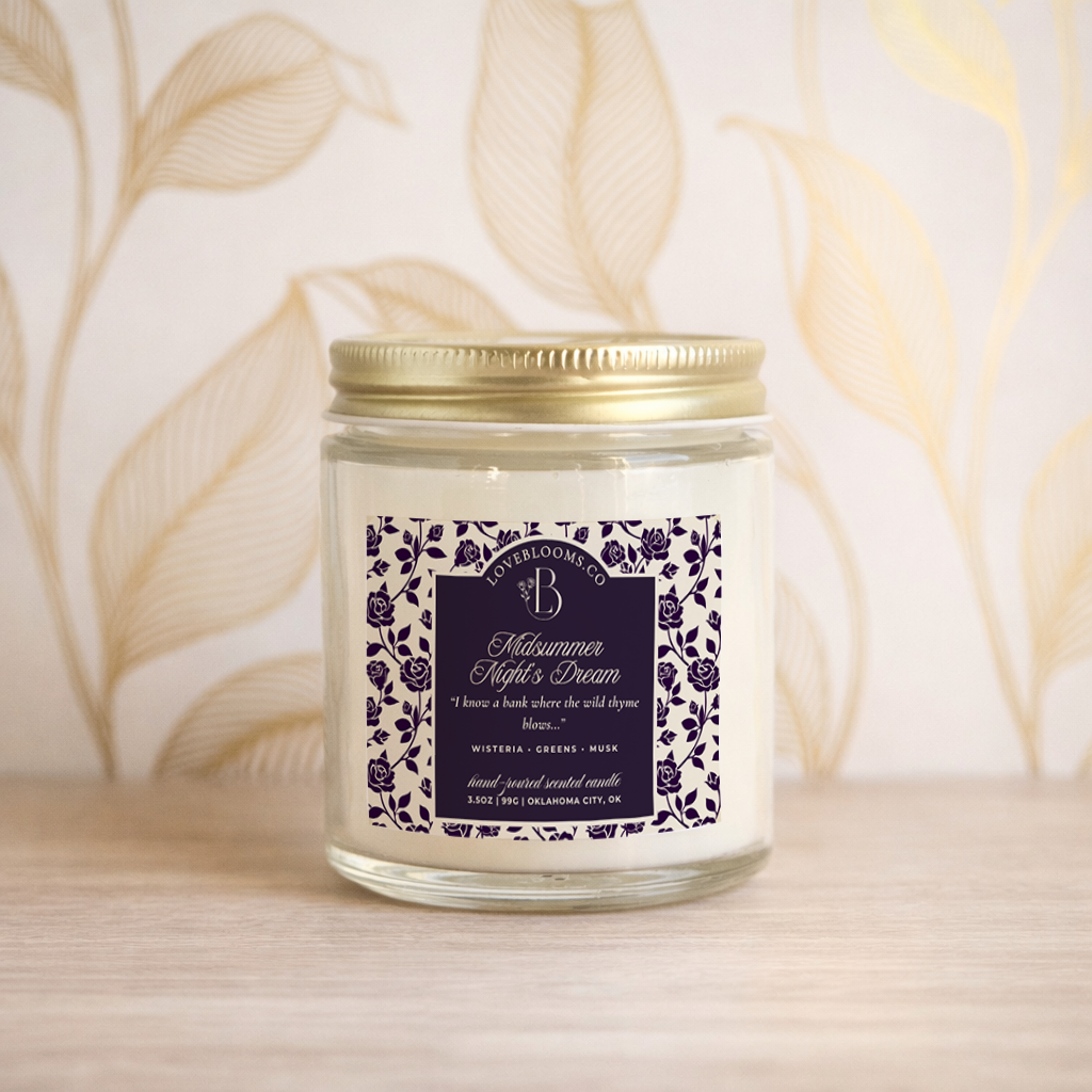 Love Blooms - Wholesale Pot/gevulde kaars - Midzomernachtdroom | Geurkaars0