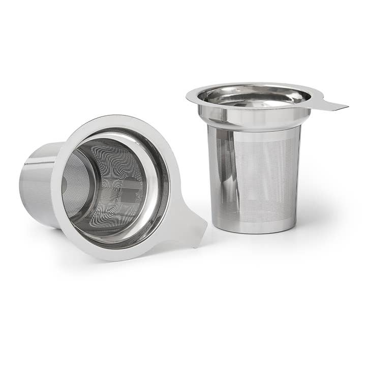 Godinger - Wholesale Tea Strainer/Infuser - Set of Two Tea Infuser Mug with Lid - Tea Lover2