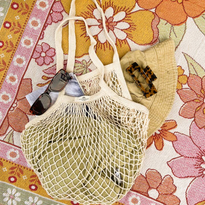 Sun Freckled Studio - Wholesale Grocery/Shopping Bag - Sand Market Bag0