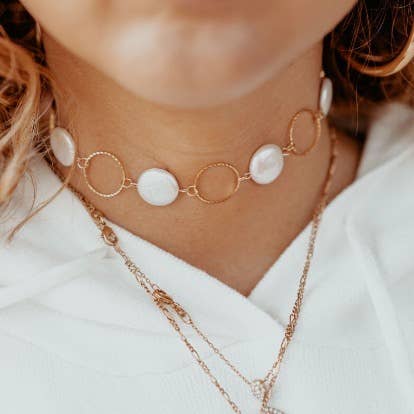 Maeva Choker Necklace for wholesale by CAURINE