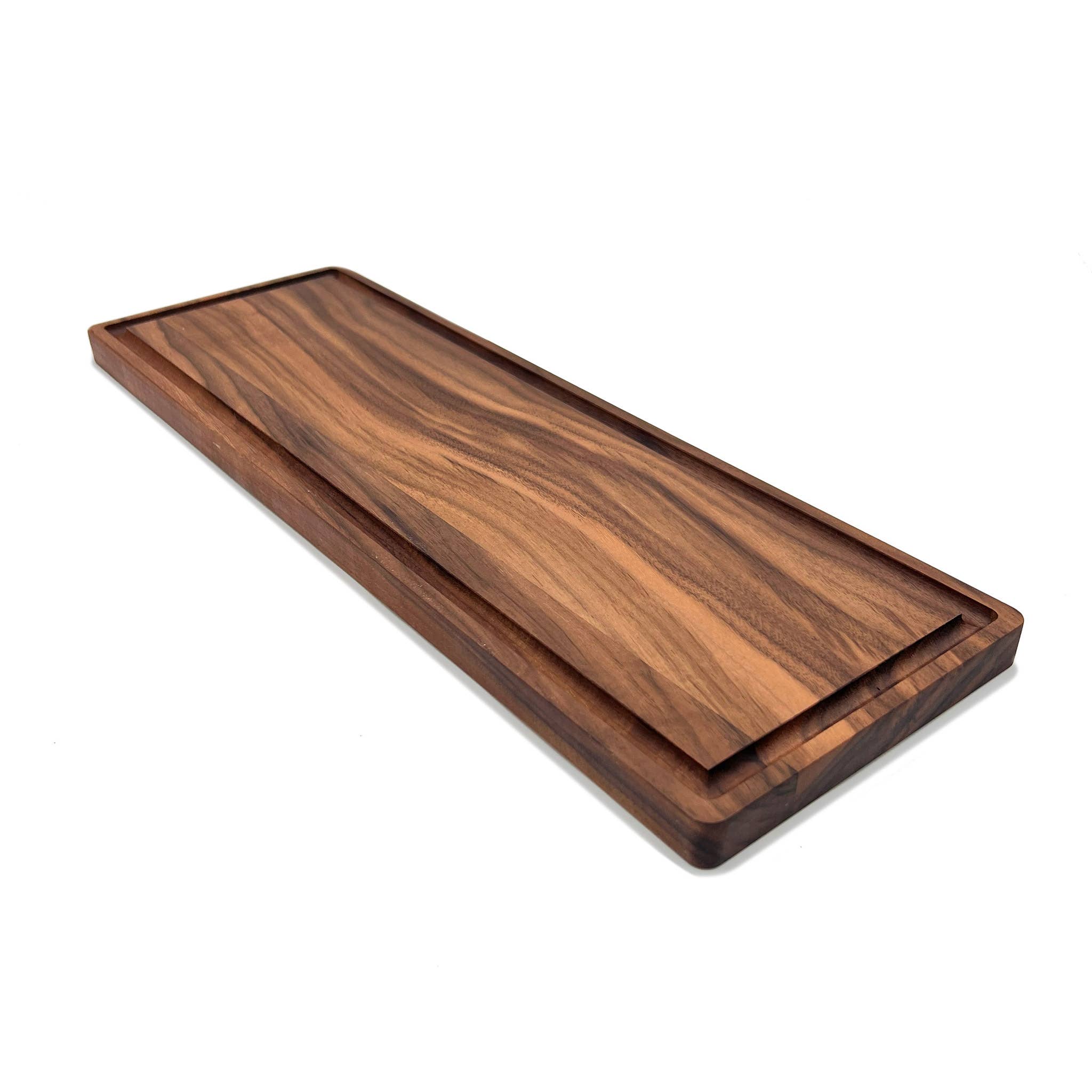JK Adams - Wholesale Cheese Board - Walnut Rectangle Serving Board 1