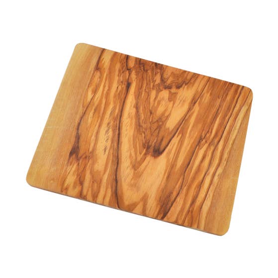 Olive Wood Cheese Board 8.5” x 7” for wholesale by Naturally Med Inc.