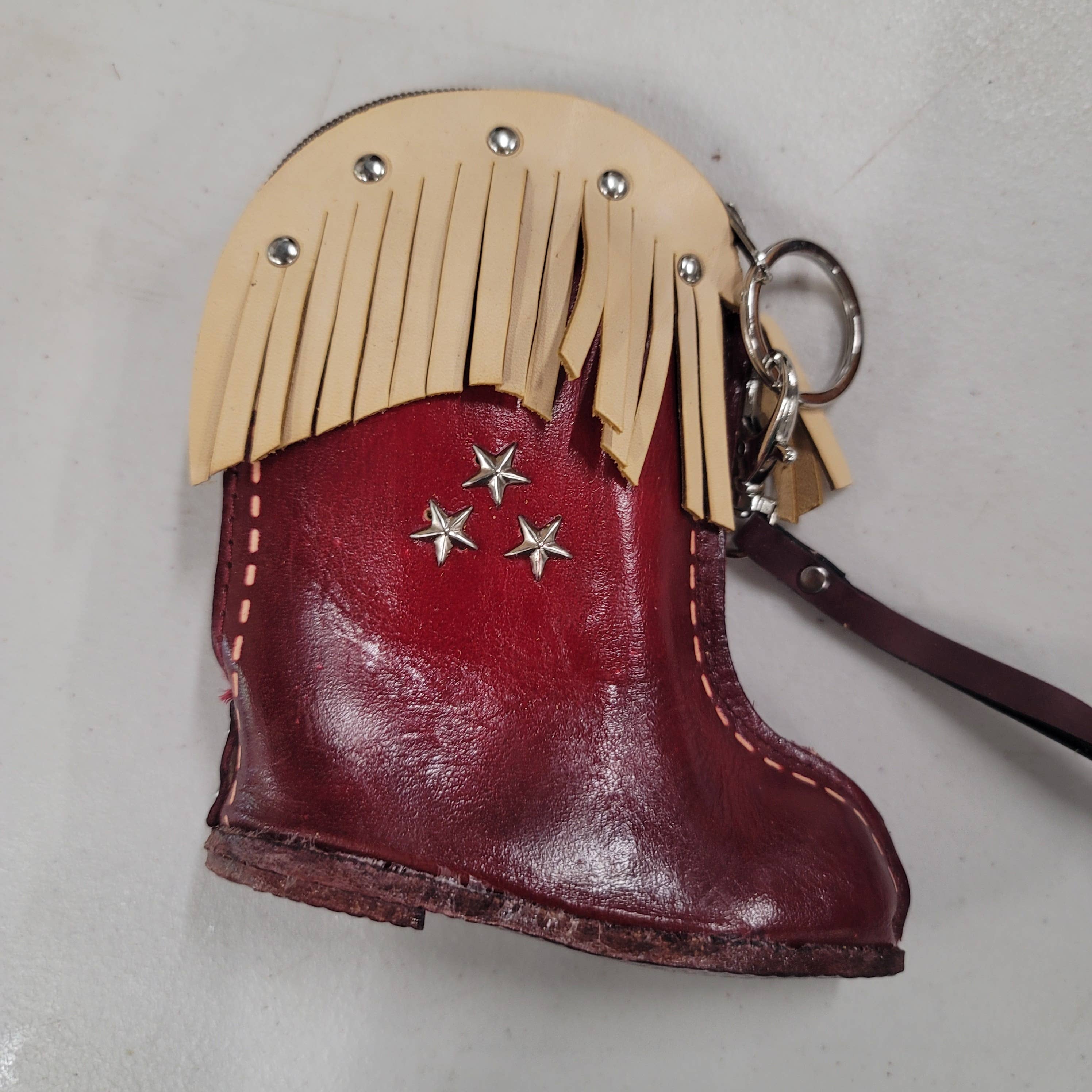 Sunflower Handmade leather inc - Wholesale Coin Purse - Women's - Leather Western Boot Coin Purse Wristlet5