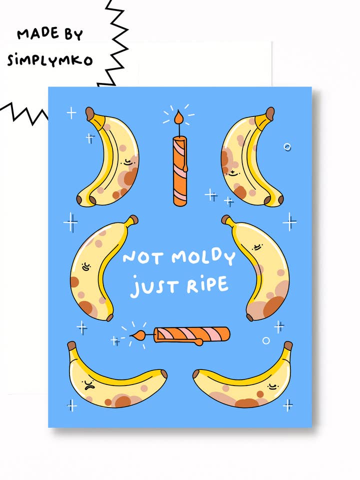 Not Moldy Greeting Card for wholesale by SimplyMKO