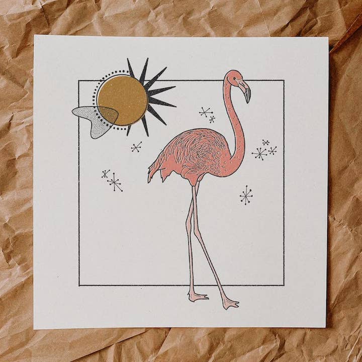 Atomarer Flamingo für den Großhandel von colorbloKC