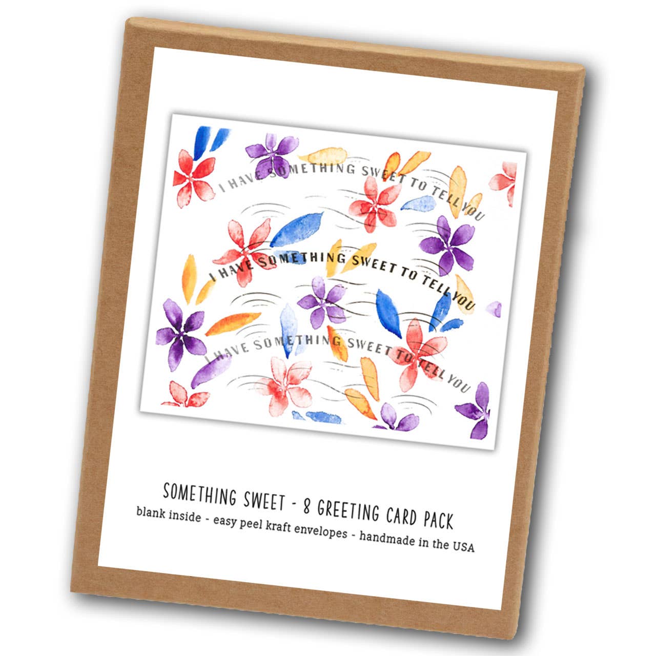 Capstone Artistry - Wholesale Love Card - Something Sweet to Tell You - All Occasion Card1