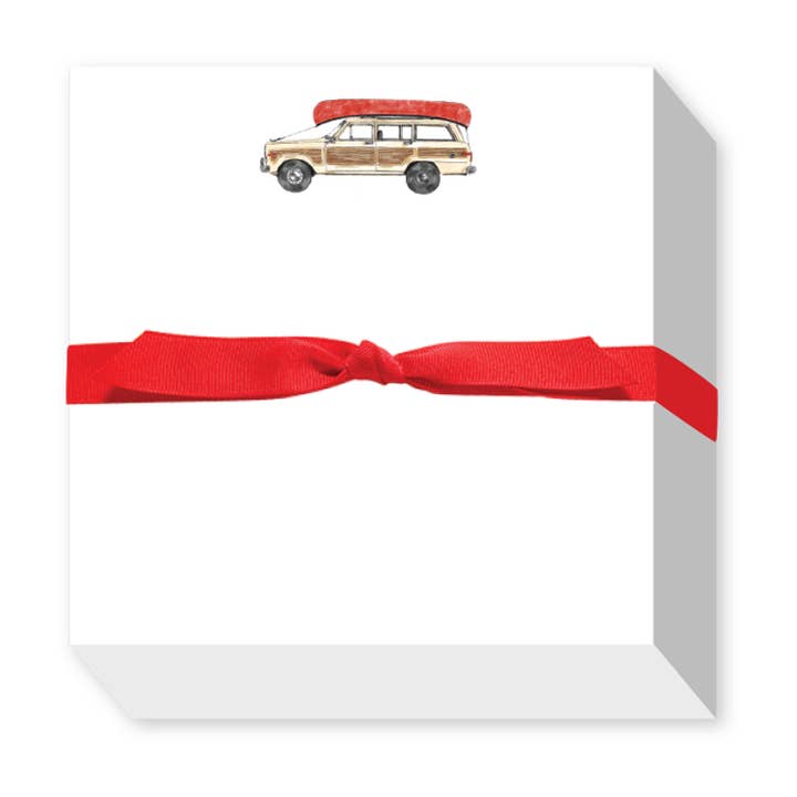 BLOCCO NOTE CON JEEP, MOTIVO: CANOA per la vendita all'ingrosso da parte di Donovan Designs