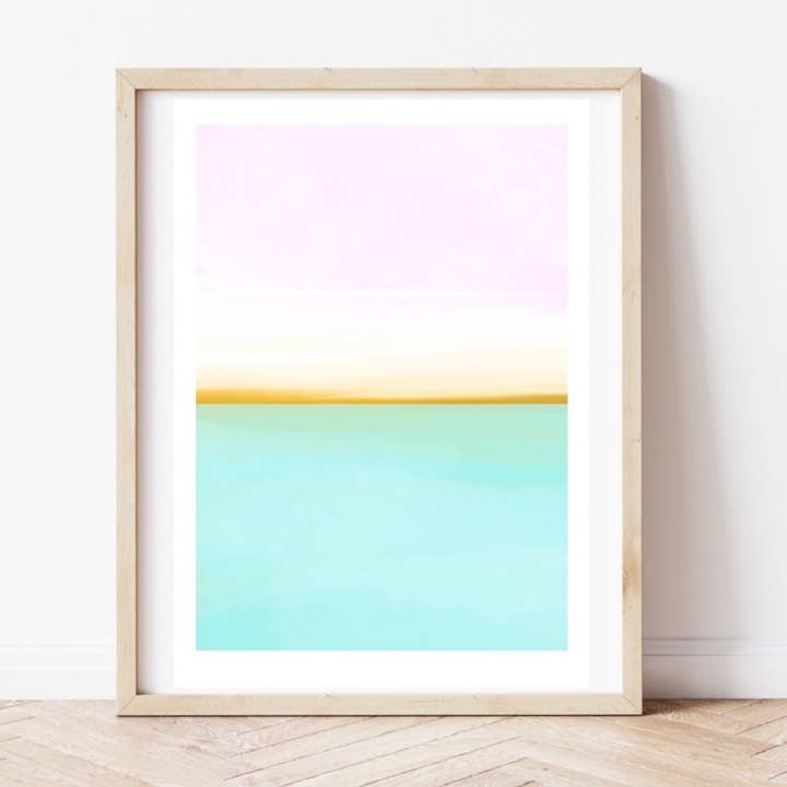 Tropical Sunset Print for wholesale by Studio 77