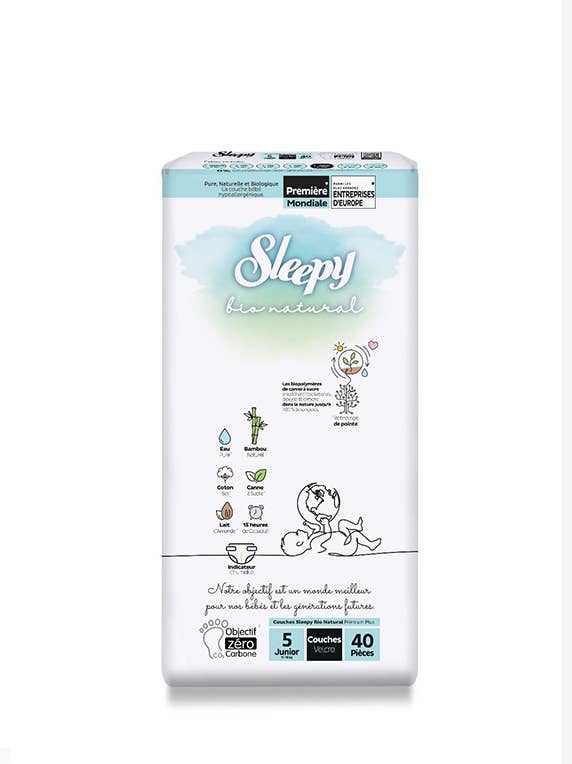 sleepy - Wholesale Diaper (Non-Cloth) - Baby - Sleepy Bio Natural - Baby Diapers Size 5:11-18 KG  1