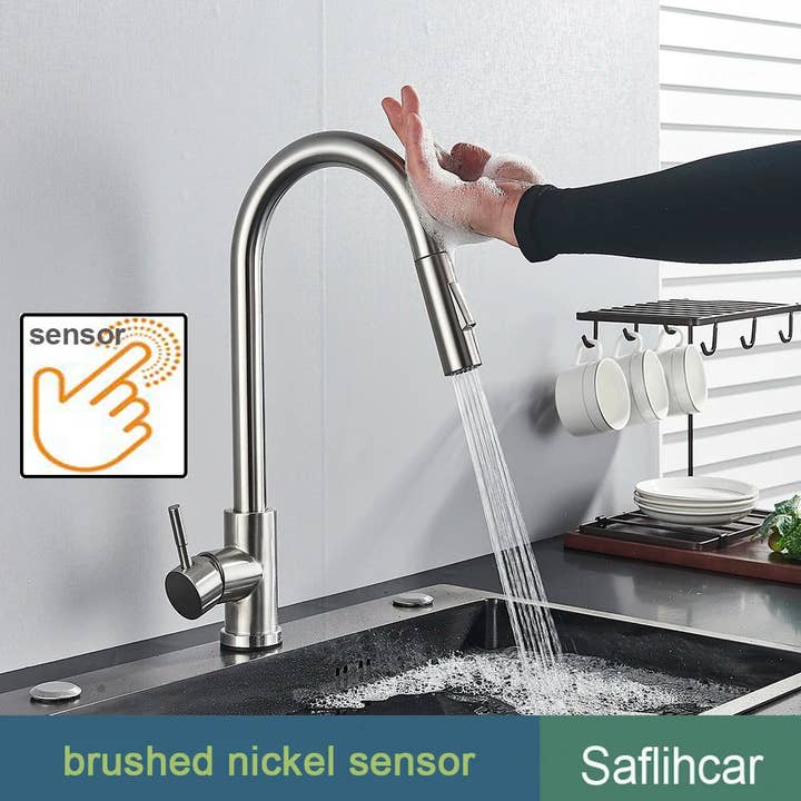 Luxury Touch Sensor Kitchen Faucet Hot & Cold for wholesale on Faire5