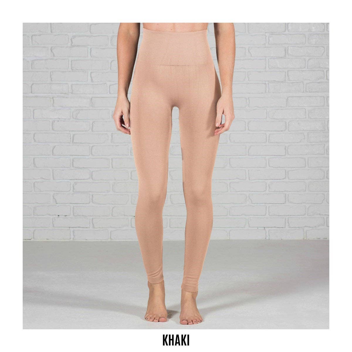 Truly Contagious – wholesale Sport-/loungeleggings – Dam – Tummy Control Fleecefodrade leggings | Curvy Added (TX701)7