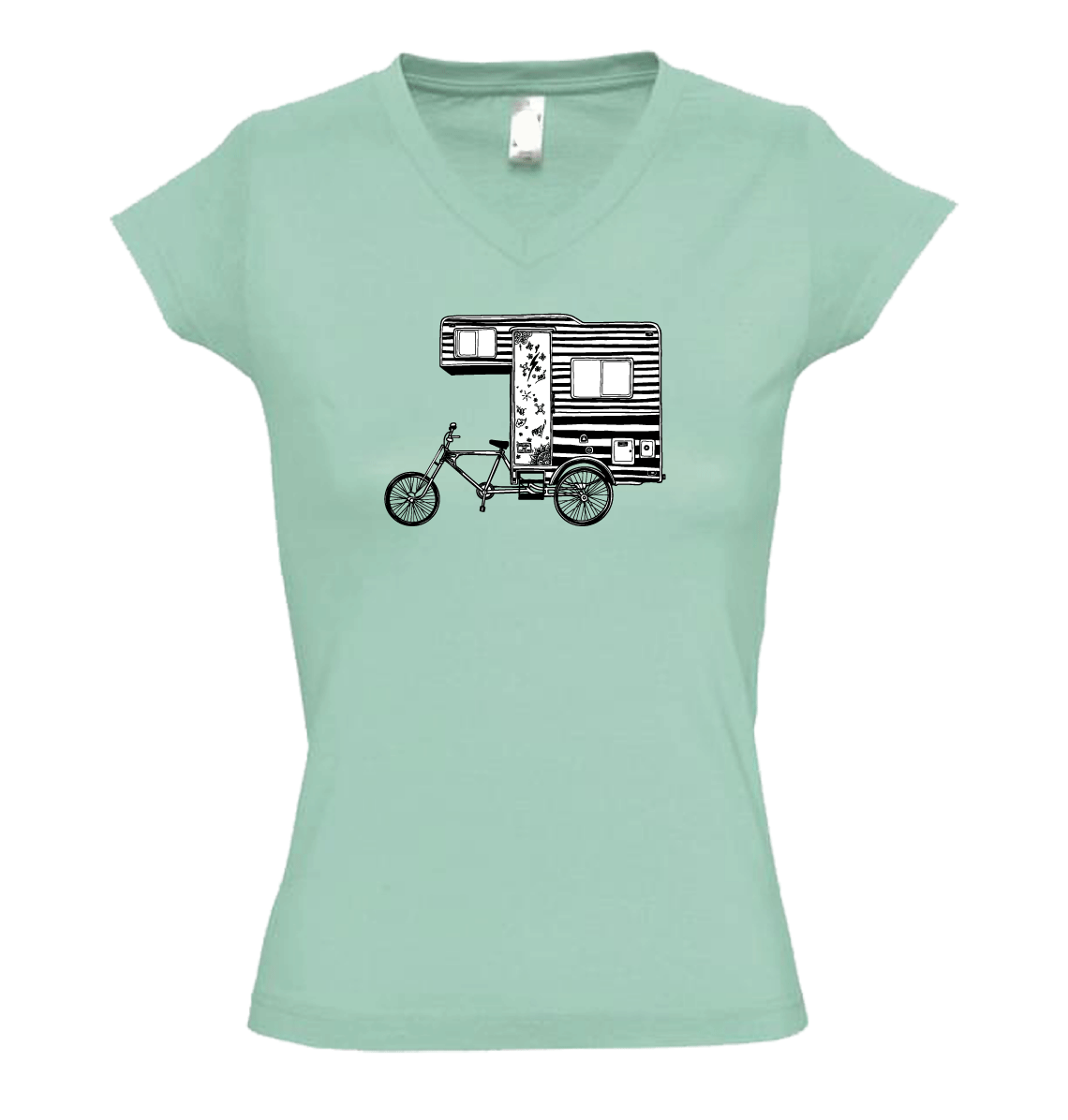 Hot Savoie 74 – wholesale T-shirts med screentryck – Dam – Dam-t-shirt - Cykel3