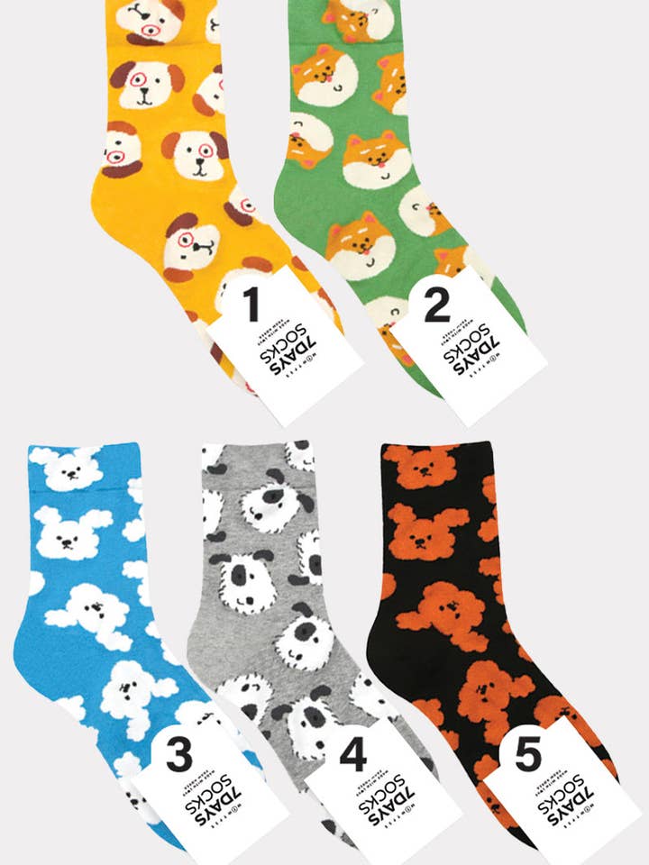 Women's Crew Stupid Puppy Socks and other Purchase Wholesale pomeranian sock. Free Returns & Net 60 Terms on Faire trending on Faire.