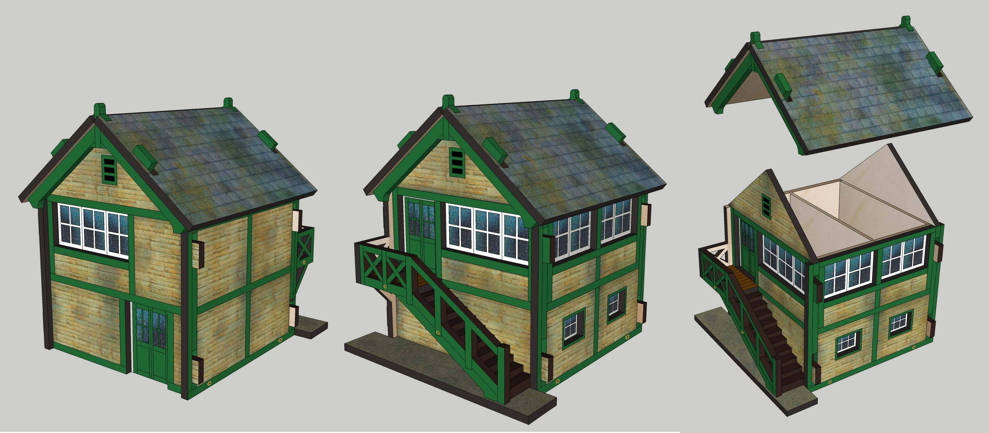 Original Products UK/EU – wholesale Desk organiser – Oliphant  Railway Signal Box Desk Tidy3