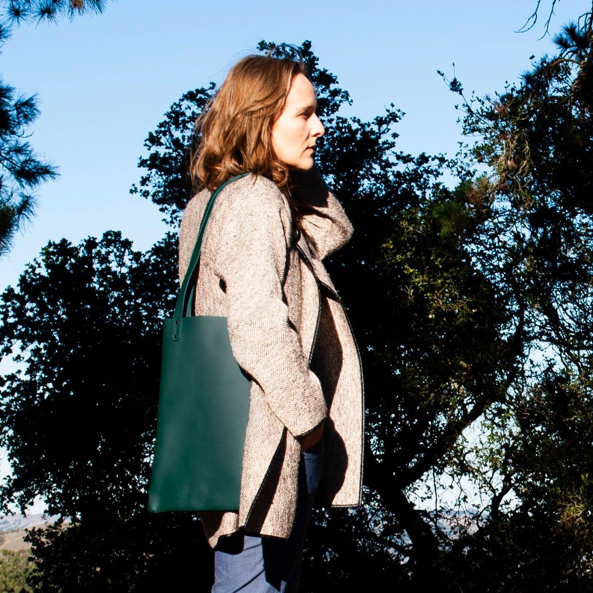 normal Behaviour - Wholesale Tote Bag - Women's - Women's Sturdy Tote Bag in Green, Yellow, Brown and Black11