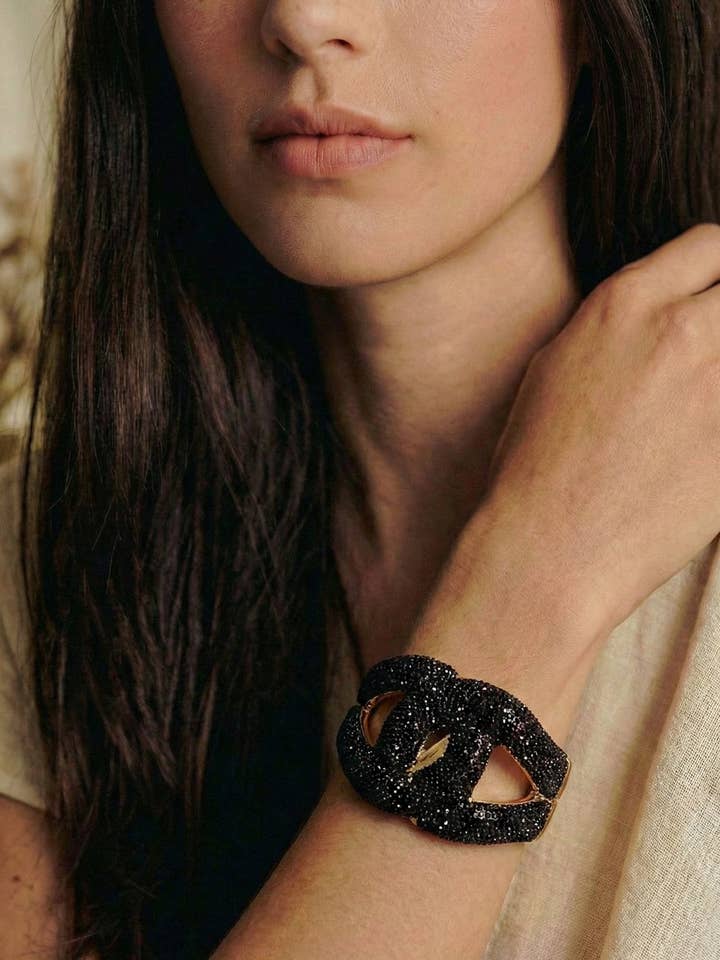 Strass manchette armband voor wholesale door D Bijoux