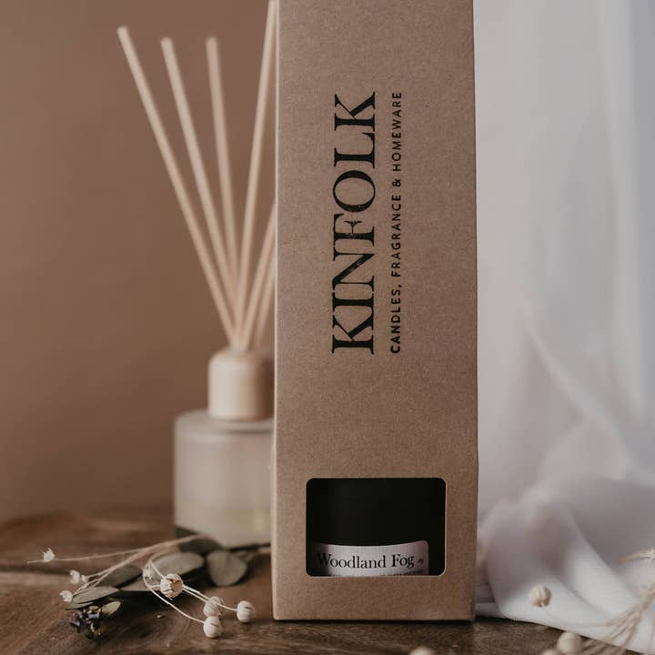 Kinfolk Studio – wholesale Reed diffuser – Fragrance Reed Diffuser - 100ml - Woodland Fog