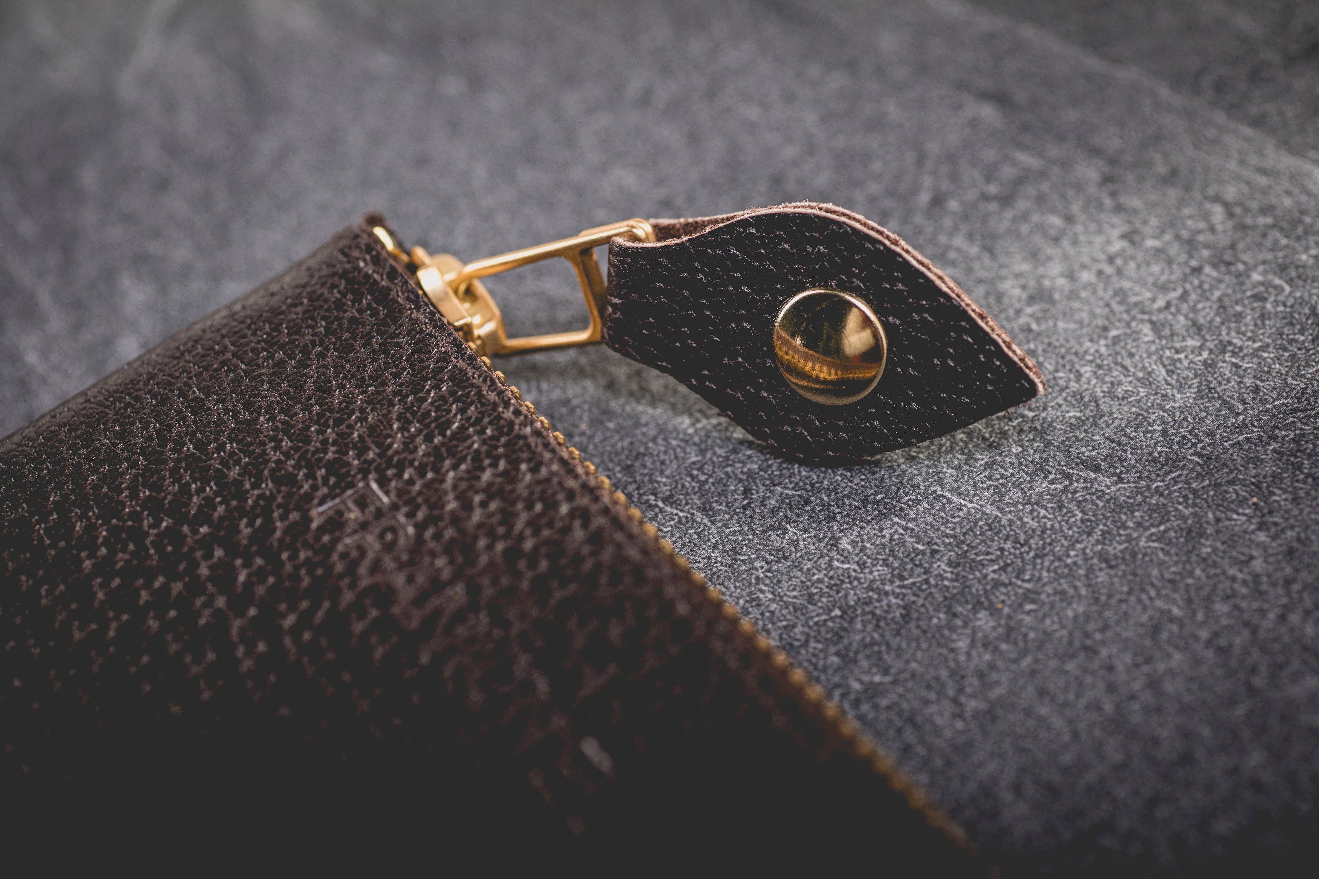 Frankinelli - Wholesale Wallet - Women's - Dark Brown Peccary Wallet4