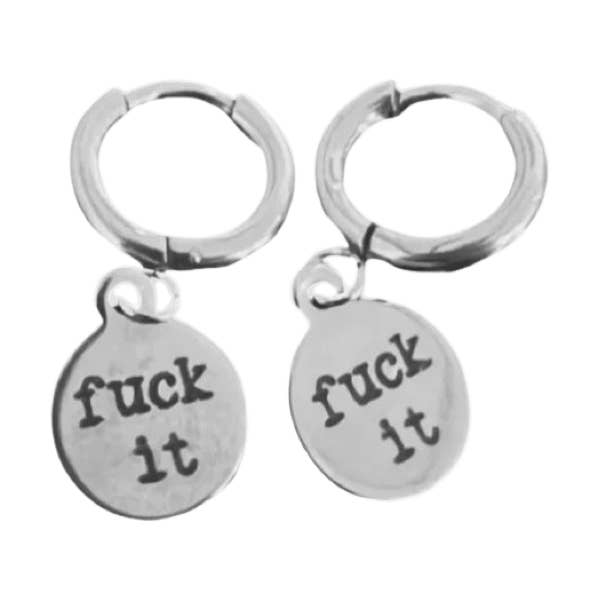 fuck it øreringe for engroshandel hos Surf Beni