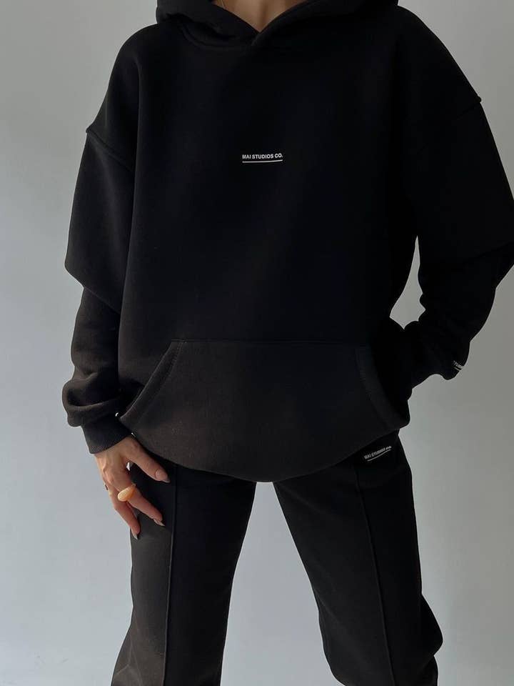 Lily Clothing - Wholesale Top & Pant Set (NOT Loungewear) - Women's - FLEECE FASHION THICK PANTS SPORT TWO-PIECE SET1