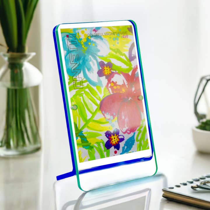Lightweight Colorful Magnet Frame 5"x7" - 10 Options for wholesale by Canetti Design Group Inc.