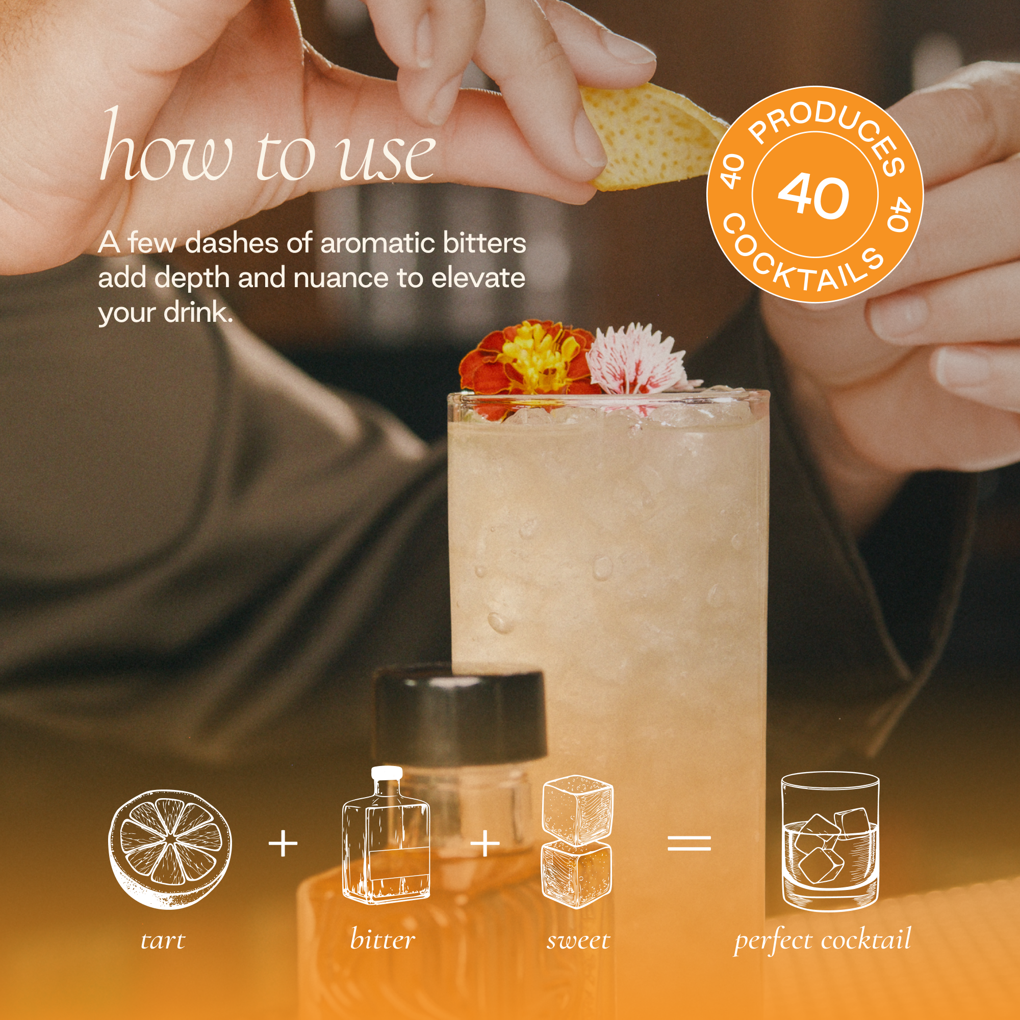 Strongwater - Vendita all'ingrosso Bitter - Amari da cocktail arancioni5