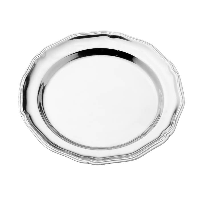 QUEEN ANNE SMALL ROUND TRAY 12 IN for wholesale by Wilton Armetale and Gourmet Grillware