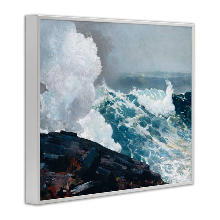 Stupell Industries - Wholesale Wall Sign - Ocean Waves & Cliffs - Framed Wall Art13