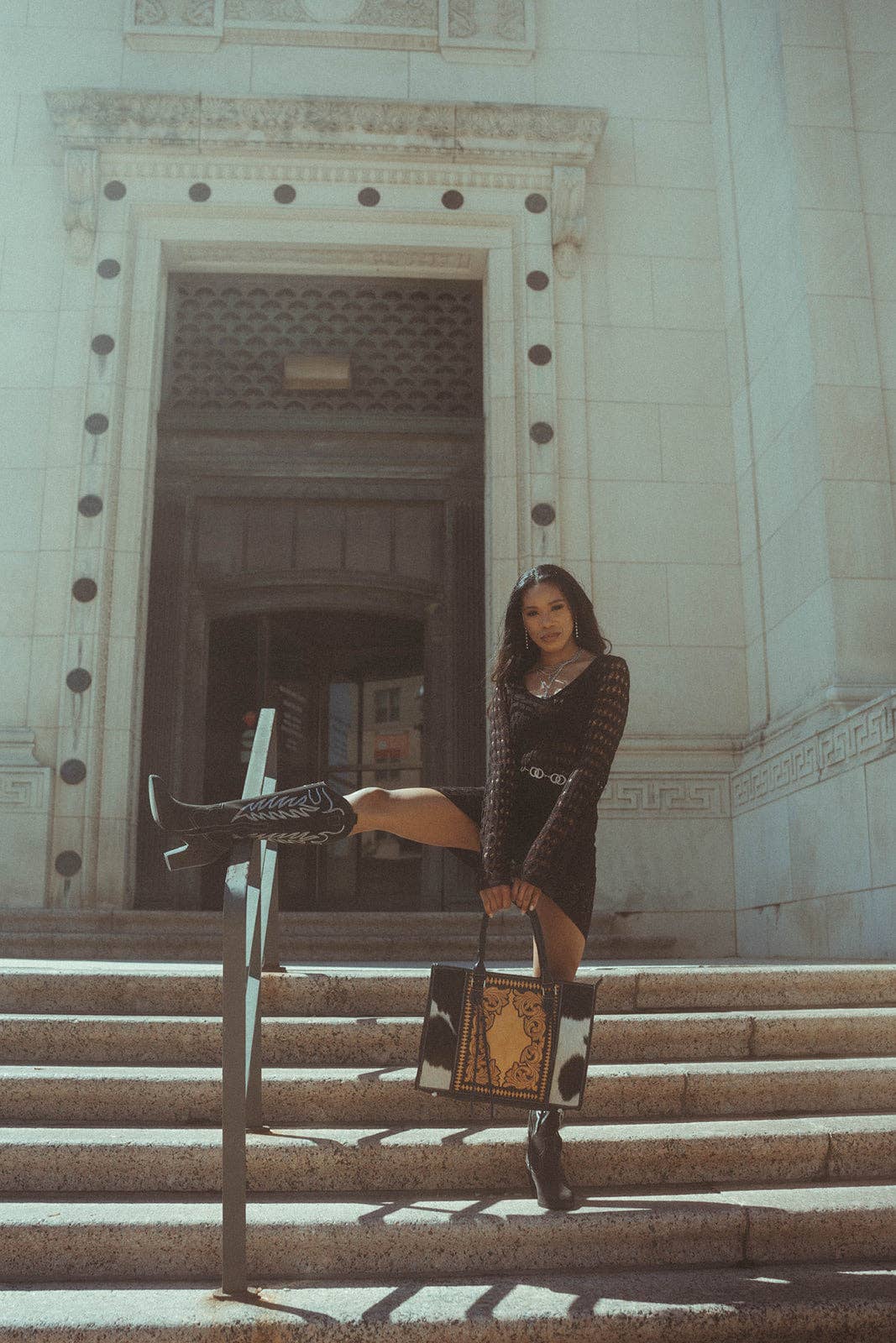 Haute Southern Hyde – Großhandel Tragetasche – Damen – The Jameson Cowhide Tote a Haute Southern Hyde von Beth Marie Exclusive5