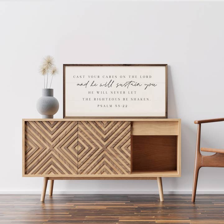 Kendrick Home - Wholesale Sign - Psalm 55.221