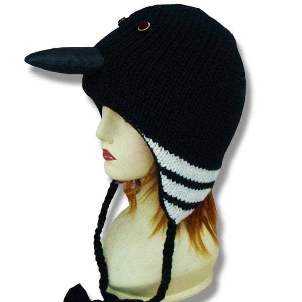 Northern Lifestyles Canada - Vendita all'ingrosso Accessori per cappelli - Donna - Tuques/cappelli a testa di animale per uomo e donna. 100% lana con fodera in pile. Realizzato a mano in Nepal19