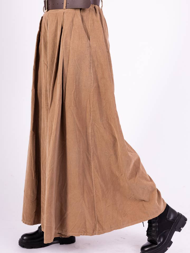 Pépouz' Paris - Wholesale Pants - Women's - Corduroy cotton palazzo pants PPN255112