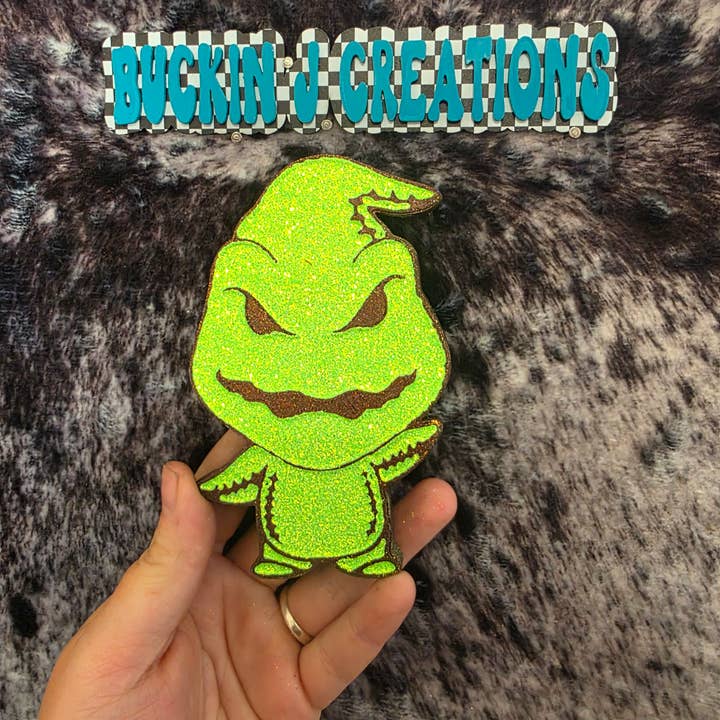 Oogie Doll Halloween 2025 Car Air Freshener for wholesale by Buckin J Creations