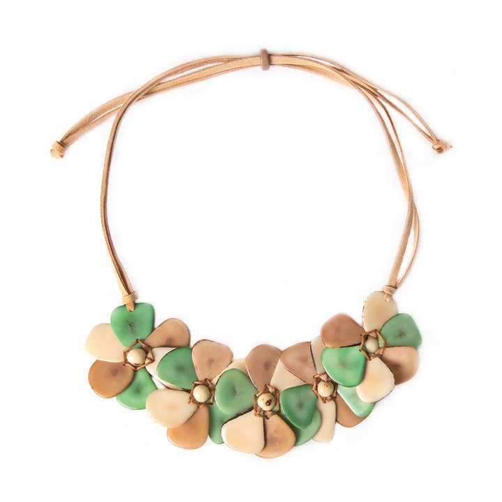 Collier Rosalia ajustable pour la vente par Organic Tagua Jewelry