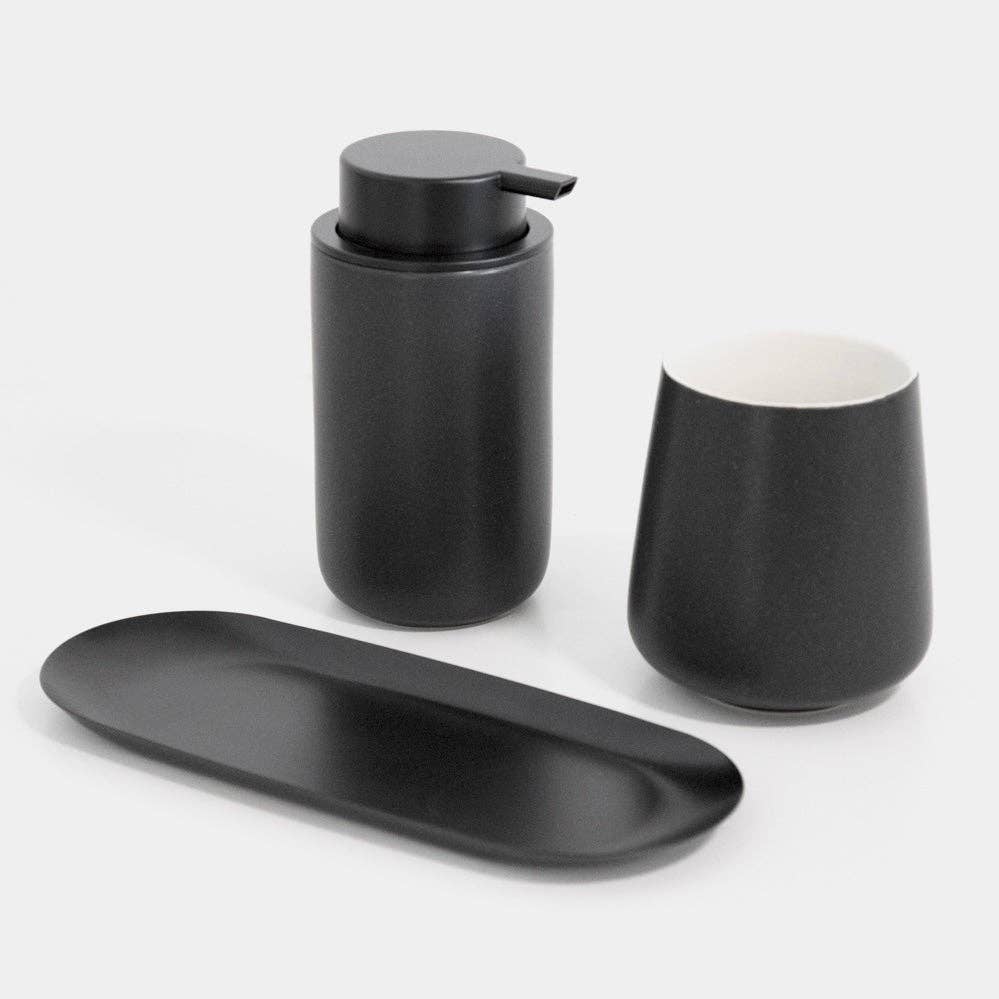 MMEP. – Engroshandel Sæbedispenser – Minimalistisk Midnat-sort skummende sæbedispenser8