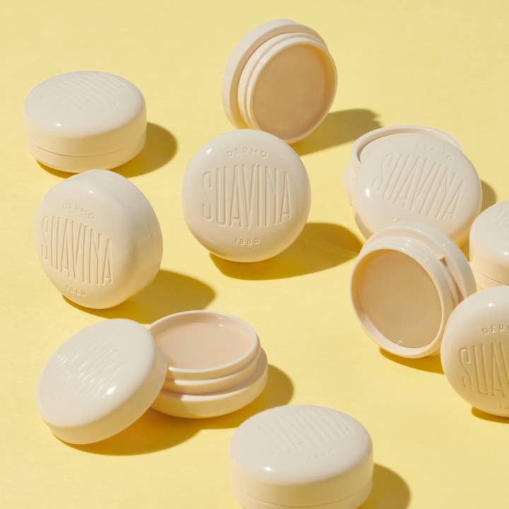 DERMO SUAVINA UKI – Bálsamo labial por atacado – Pack Variedade de Bálsamo Labial Dermo Suavina – 27 Unidades1