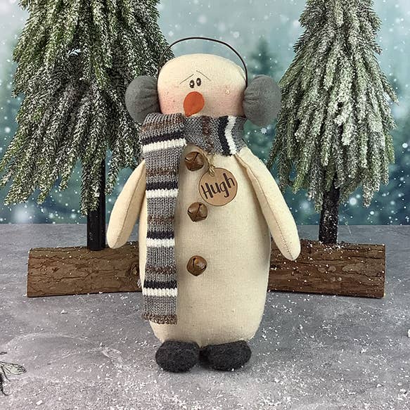 Hugh the Snowman for wholesale by Honey and Me