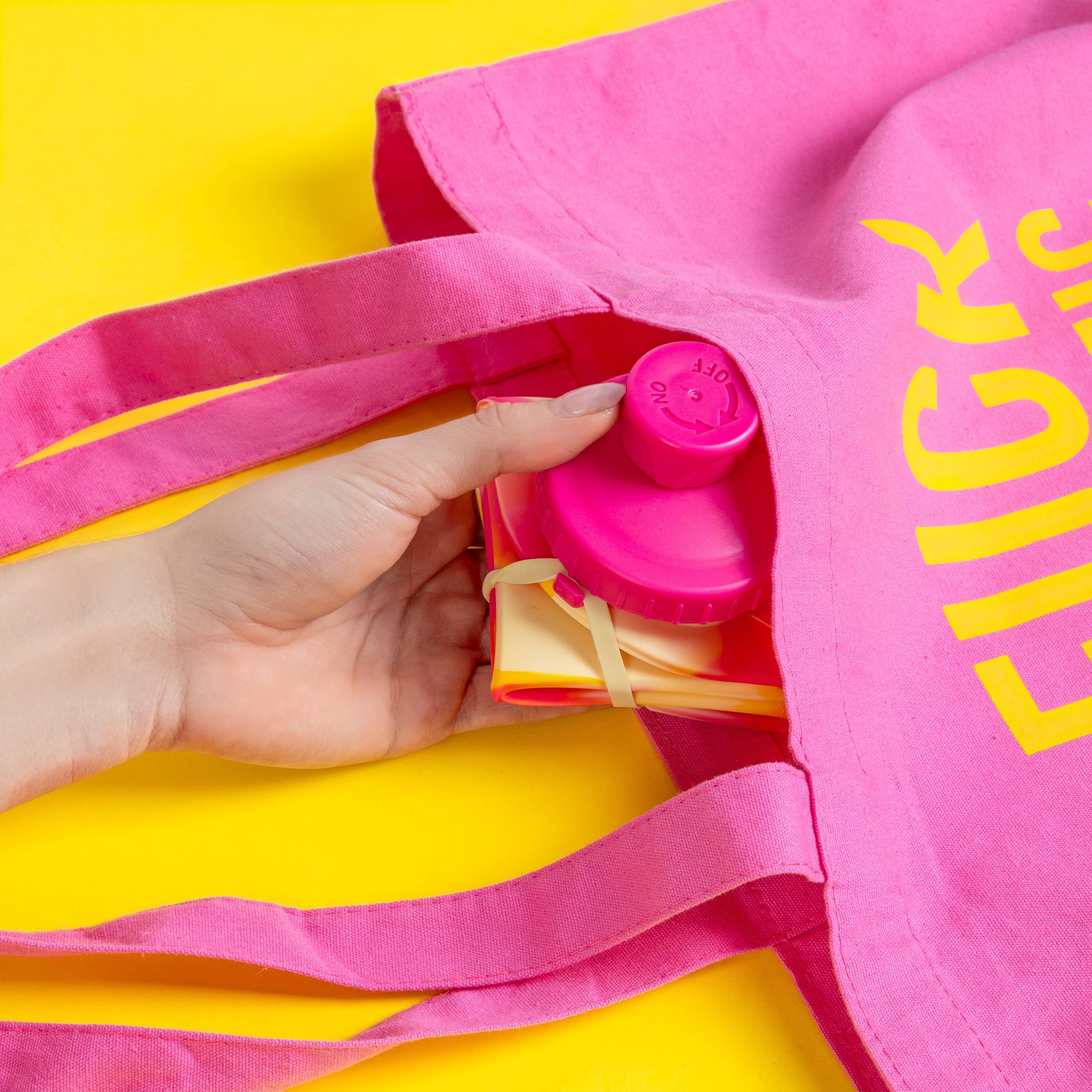 Fisura - Wholesale Water Bottle - Foldable bottle "I don't have time for this"4