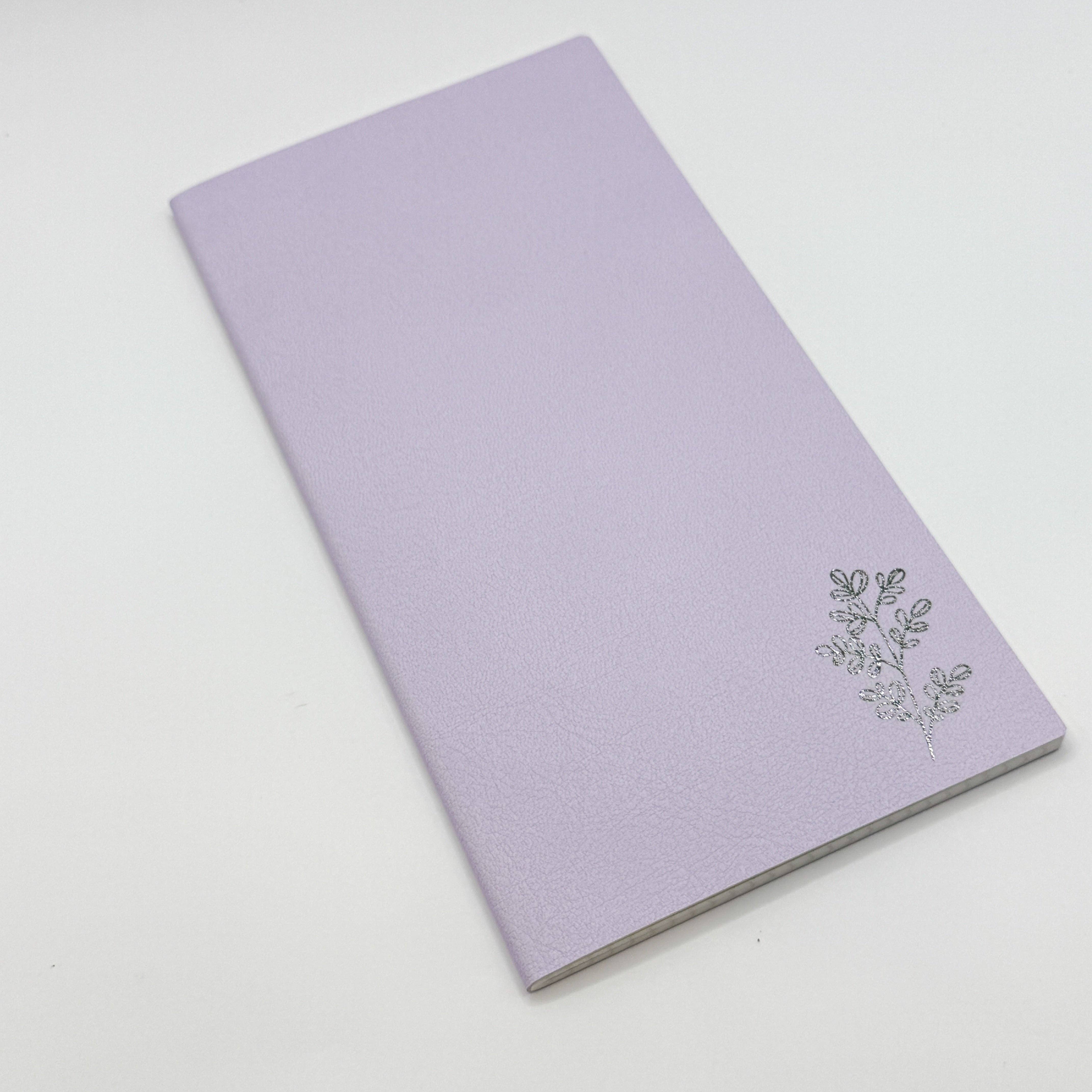 Plannermonkeyco – Engroshandel Notesbog – Standard | Lilac Freely Noted Hæfteindsats (96 sider) | Tomoe River Papirnotesbog4