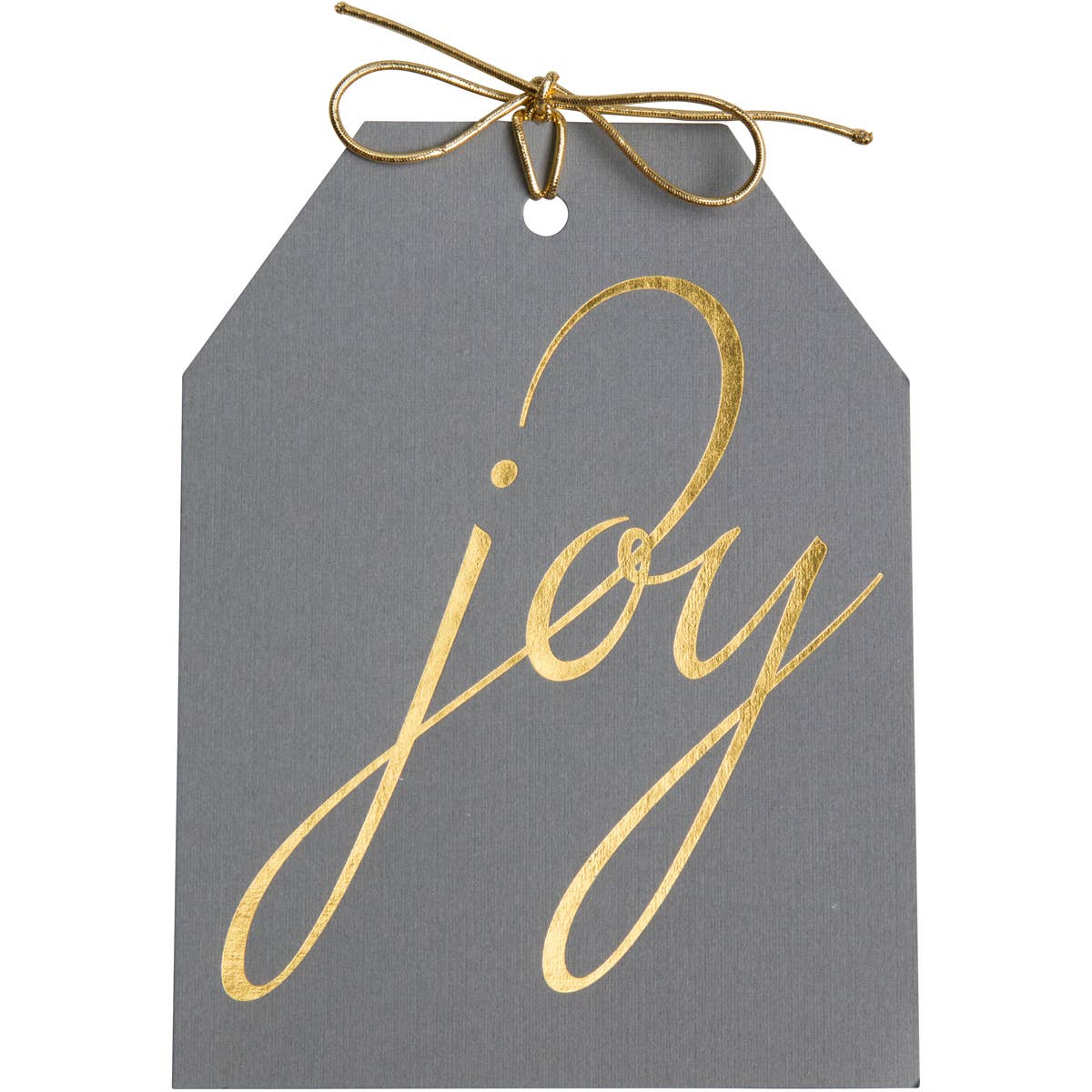 WowWordZ - Wholesale Gift Tag - Joy Gift Tags – Gold Foil, Large 4x5.5, Set of 102
