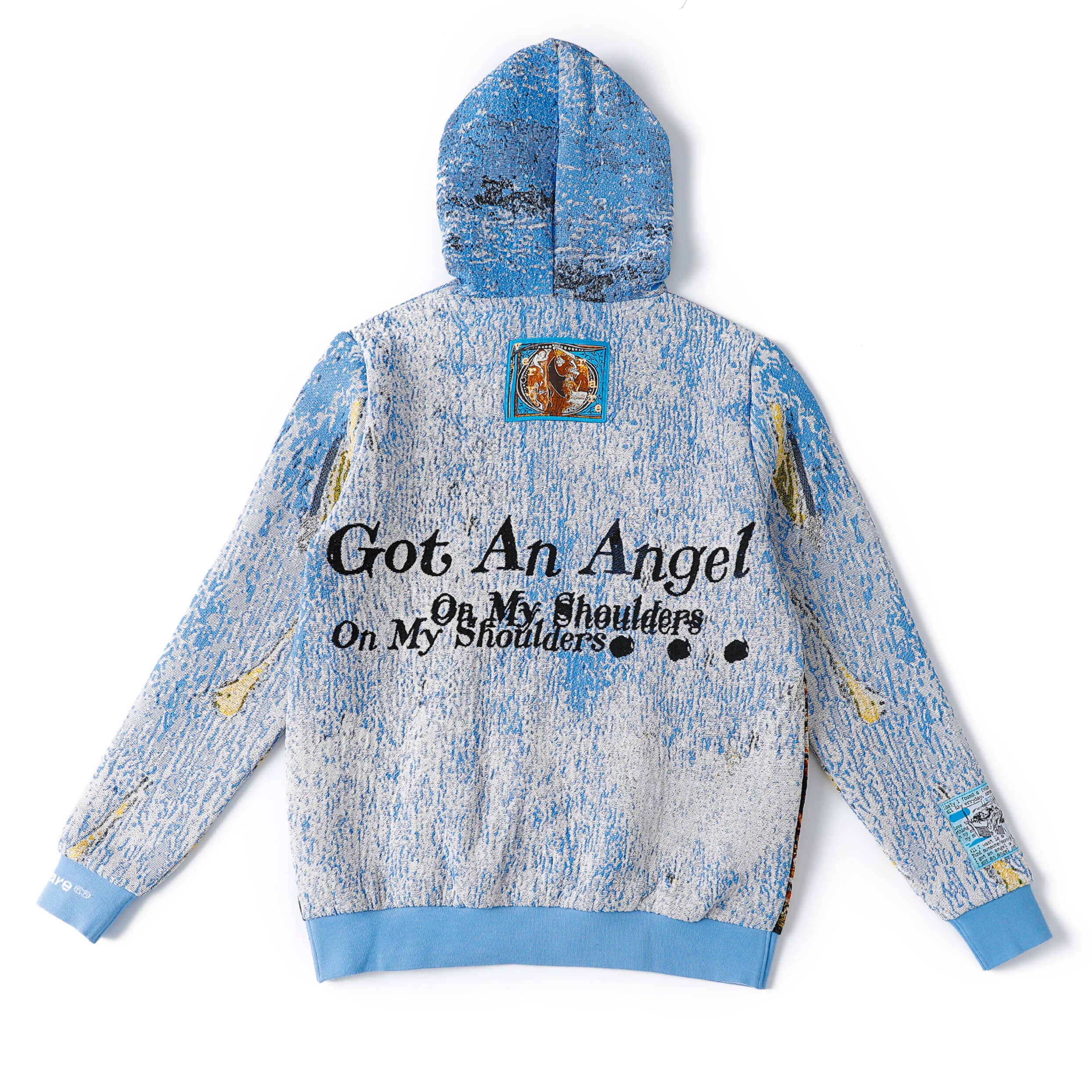 VERYRARE – Großhandel Hoodie – Herren – Heaven – Design von Raf Reyes mit Dualitätsmotiv1