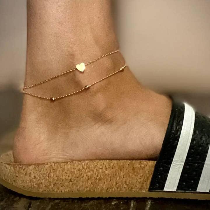 Rainbow Unicorn Birthday Surprise – wholesale Anklet – Anklets Assortment Chains, Charms & Gemstone Styles - Brass1