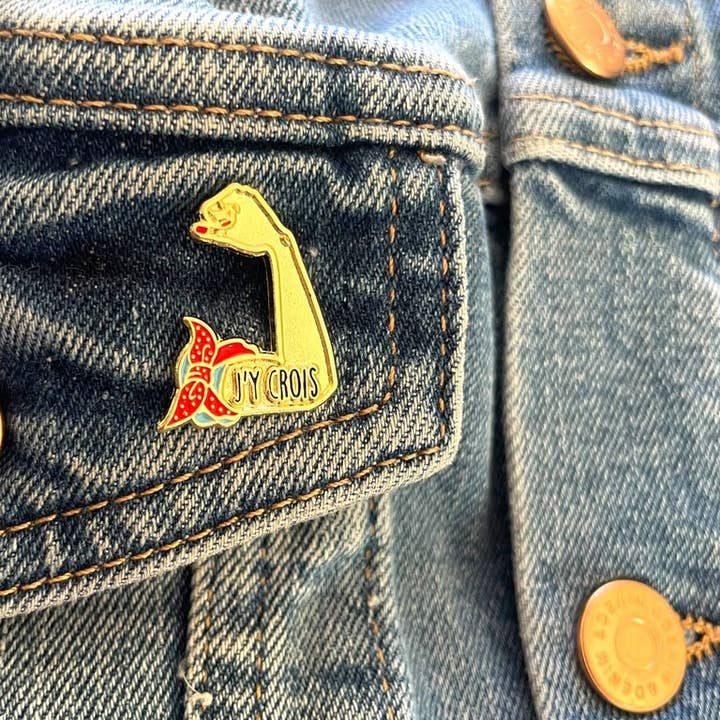 Pin's I believe in it for wholesale by Madame la mouette