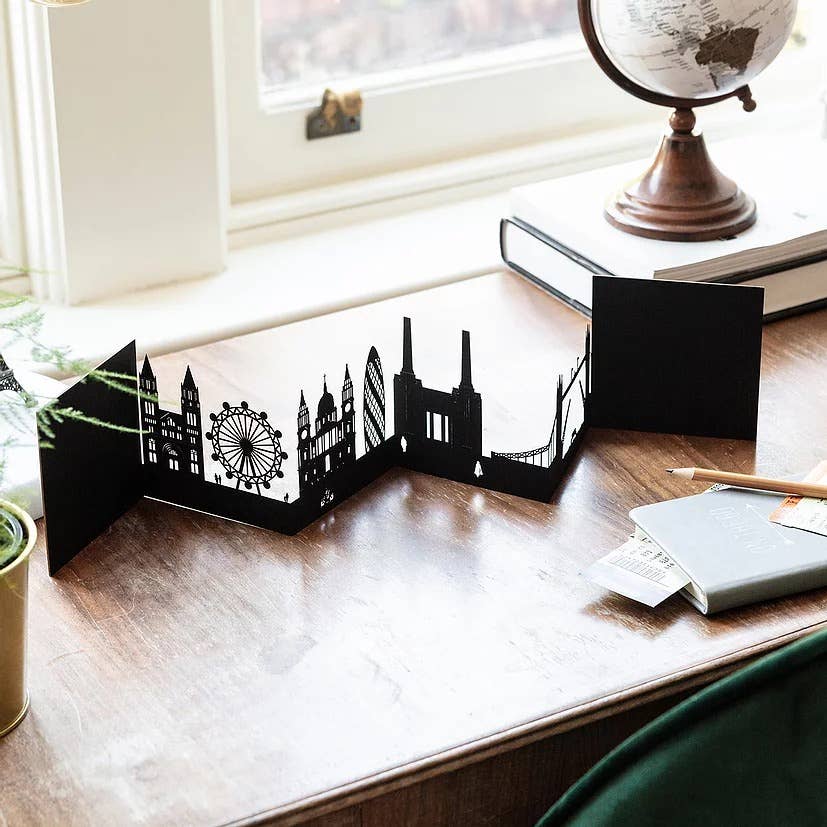 Snapdragon Designs – Cartão de saudação diária por atacado – Cartões de Papercut 3D Whitstable6