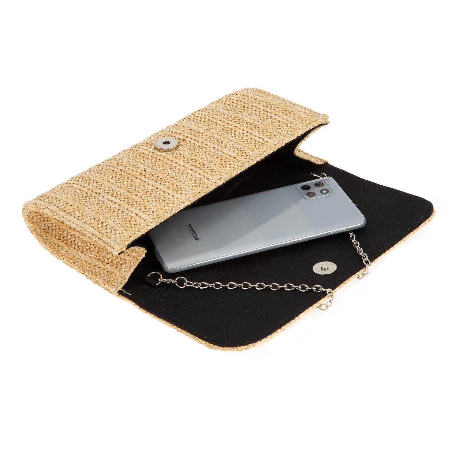 JNBFASHION.COM - Wholesale Clutch - Dames - Koppeling met natuurlijk rietje11