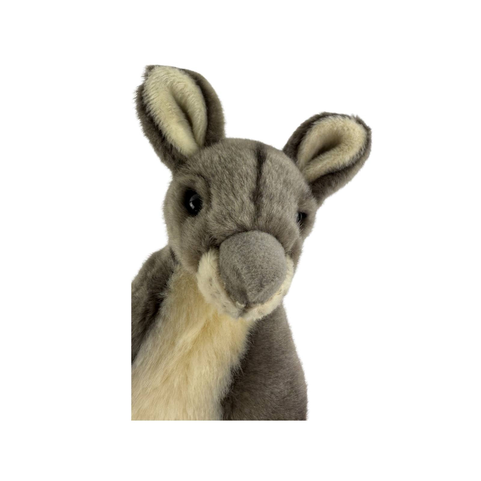 Bocchetta Plush Toys – Peluche - Crianças e bebés por atacado – Tracy - Canguru com cria - 28cm, cinzento5