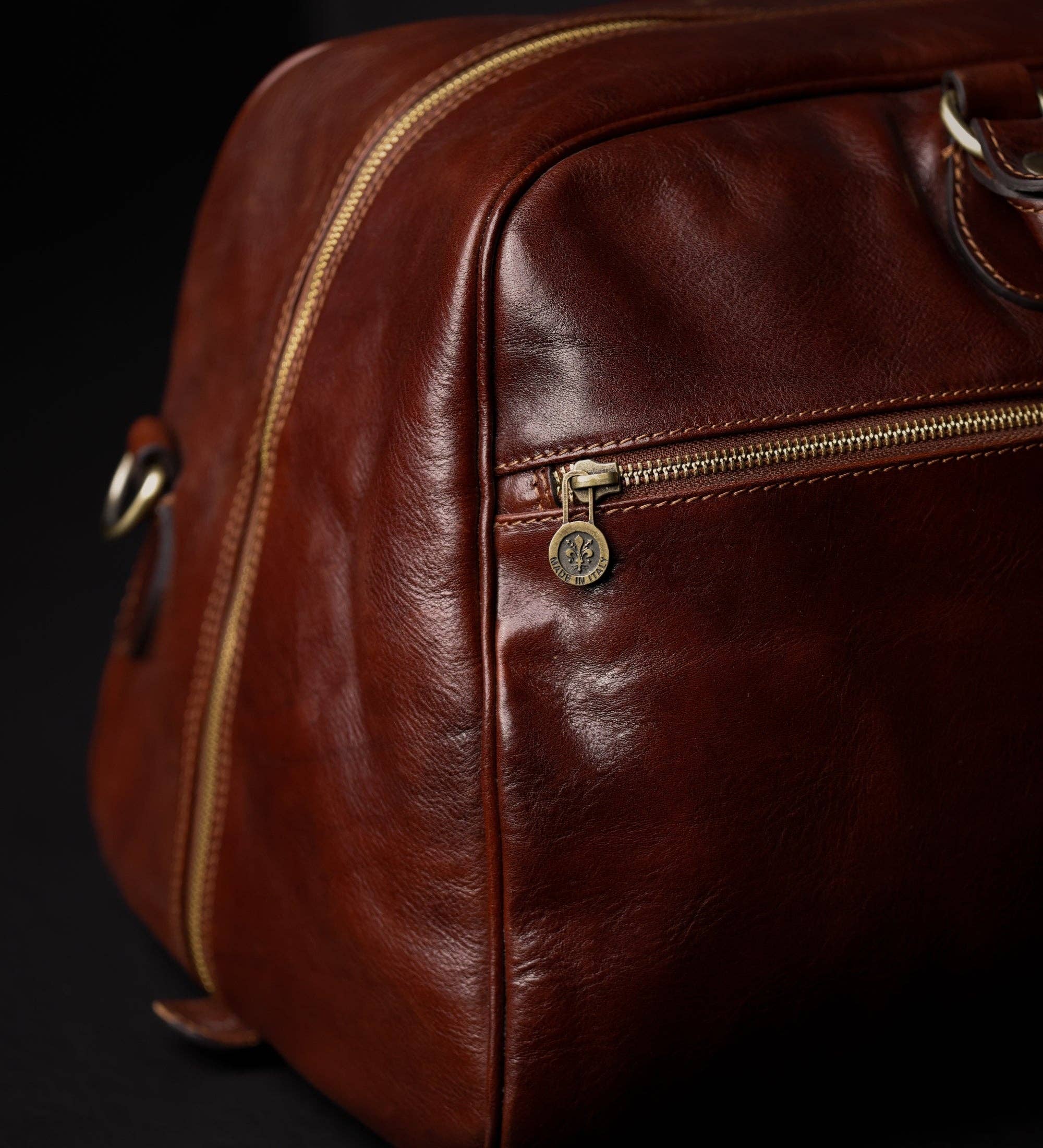 Time Resistance - Wholesale Weekender Bag - Men's - Leather Duffel Bag - Fear and Loathing in Las Vegas9